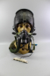 Preview: Original DDR NVA Pilotenhelm für Kampfflugzeuge ZSh-5 mit Sauerstoffmaske KM-34 – MiG-21 Kampfflieger Helm