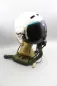Preview: Original East German NVA Pilot Helmet for Fighter Jets ZSh-5 with KM-34 Oxygen Mask – MiG-21 Fighter Pilot Helmet