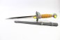 Preview: Very fine Luftwaffe officer's dagger with an orange grip, manufactured by SMF, Solingen.