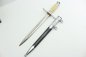Preview: NVA honor dagger for officers, NVA dagger LA / LU with hange