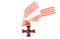 Preview: WW1 Order of Bremen Hanseatic Cross on a long ribbon