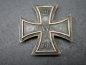 Preview: EK1 Eisernes Kreuz 1.Klasse in 800er Silber + Gravur an einen Oberleutnant