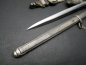 Preview: HOD army officer's dagger with rare steep handle - E.P.&S. Solingen + hanging + portepee