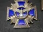 Preview: NSDAP service award in silver with manufacturer 30 in the blue award box + small ribbon clasp for silver and bronze