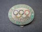 Preview: Badge - IX. Olympics Amsterdam 1928 - Press - with manufacturer