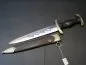 Preview: SS dagger in as-found condition with assault number 121900 - manufacturer SS 120/34 RZM