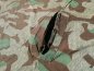 Preview: Used tarpaulin splinter camouflage triangular tarpaulin with manufacturer - 2x stamped