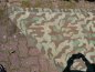 Preview: Used tarpaulin splinter camouflage triangular tarpaulin with manufacturer - 2x stamped