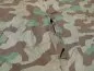 Preview: Used tarpaulin splinter camouflage triangular tarpaulin with manufacturer - 2x stamped