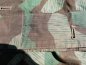 Preview: Used tarpaulin splinter camouflage triangular tarpaulin with manufacturer - 2x stamped