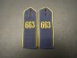 Preview: Shoulder boards / shoulder pieces Marine-HJ Bann 663 Litzmannstadt/Wartheland