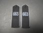 Preview: Shoulder boards / shoulder pieces Flieger-HJ Bann 663 Litzmannstadt/Wartheland