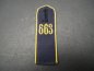 Preview: Shoulder board / shoulder piece Marine-HJ Bann 663 Litzmannstadt/Wartheland