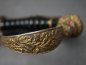 Preview: Gift sabre with large rose damask blade, to "The brave Lieutenant Otto Voss - the grateful hometown of Neuenrade"