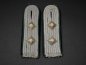 Preview: Waffen-SS pair of shoulder boards for an SS-Hauptsturmführer - Mountain Infantry or SD Security Service