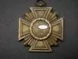 Preview: NSDAP service award in bronze, zinc bronzed on ribbon in the brown award box