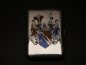 Preview: Gift cigarette case - Admiral Eugen Ritter von Chmelarz + wife - Christmas 1901 in a case