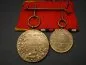 Preview: Medal Bar - War Commemorative Medal for Fighters 1870/1871 + Kaiser Wilhelm I. Commemorative Medal 1897 - Centenary Medal