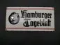 Preview: Enamel sign - Hamburger Tageblatt