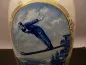 Preview: Meissen - Large lidded vase / sports trophy / winner's trophy winter sports "ski jumping"