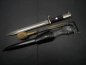 Preview: Bayonet / Parade bayonet with HK grip inlay + belt loop + rare sword knot