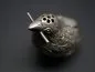 Preview: Pair of figurative salt and pepper shakers - birds - 925 silver from the manufacturer Schleißner Hanau