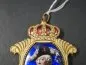 Preview: Anhänger / Medaillon - Bekröntes Bildnis von König Friedrich II. von Preußen und Initialen für Fridericus Rex