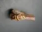 Preview: Original skull ring hussar ring in found condition / hoard find / blank