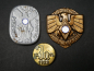 Preview: 3 Abzeichen - Deutsches Jugendfest 1935 + 1936 + Ja 1933