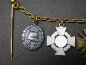 Preview: Medal bar 1st + 2nd World War - Iron Cross 2nd Class 1914 + Royal House Order of Hohenzollern, Knight's Cross with Swords + War Participant's Cross + 25 Faithful Services +++