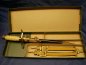 Preview: East German National People's Army (NVA) officer's dagger with hanger of the People's Navy in matching numbered box