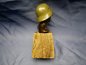 Preview: Soldier's bust on marble base with plaque "Prize shooting 14th/IR Potsdam 1935"