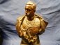 Preview: Bronzierte Büste mit Bildnis von Kaiser Wilhelm II auf Holzsockel mit Plakette "Offizierschiessen am 5.8.03 1.Preis"
