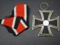 Preview: Iron Cross 2nd Class 1939, maker's mark 65 in ribbon ring, Klein & Quenzer, Oberstein with ribbon