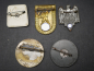 Preview: 5x badges - WHW + German Youth Hostels + Schemm + Luther Day