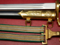 Preview: Original GDR NVA General's Dagger of the Border Troops (GT), with Brocade Hanger, in Case