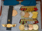 Preview: DDR NVA LSK Luftstreitkräfte Schulterstücke Generalmajor + Set Auszeichnungen / Orden für die Galajacke