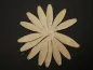 Preview: Abzeichen aus Papier - Blume mit HK - Tag der Arbeit