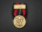 Preview: Sudetenland Medal (Commemorating 1 October 1938) with Prague Castle Bar on a single-medal ribbon bar