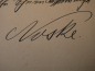 Preview: Gustav Noske (1868 - 1946) - Karte mit handschriftlicher Signatur - erster Reichswehrminister