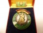 Preview: Medaille "Ehrenzeichen der Deutschen Volkspolizei" Fahne mit Wappen + Interimsspange im Etui