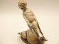 Preview: Rosenthal - Colored porcelain figure, boy on snail, signed