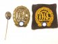 Preview: Deutsches Sportabzeichen in Bronze + Miniatur + Stoffabzeichen, Wernstein Jena