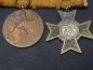 Preview: Zweier Ordensspange Baden - Kriegsverdienstkreuz 1916 + Regierungsjubiläumsmedaille 1902