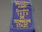 Preview: Badge - annual exhibition of German work, Dresden 1928, the technical city
