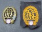 Preview: Sports badge in bronze + patch, with manufacturer Wernstein Jena