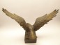 Mobile Preview: Bronze eagle with plaque "The MG specialists their lieutenant 1941"