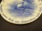 Preview: Souvenir - plate 1938 - a strong leader in stormy times - ceramics