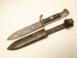 Preview: Hitler Youth knife / dagger with motto and double manufacturer RZM 7/66 Carl Eickhorn Solingen