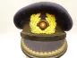 Preview: GDR KVP NVA visor cap for officers of the VP at sea + naval forces / Volksmarine with manufacturer Emhage Berlin